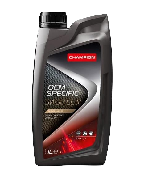 Моторное масло Champion OEM Specific 5W30 LL III, 1л